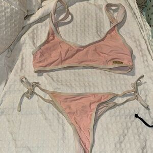 Chooks LA baby pink bikini set